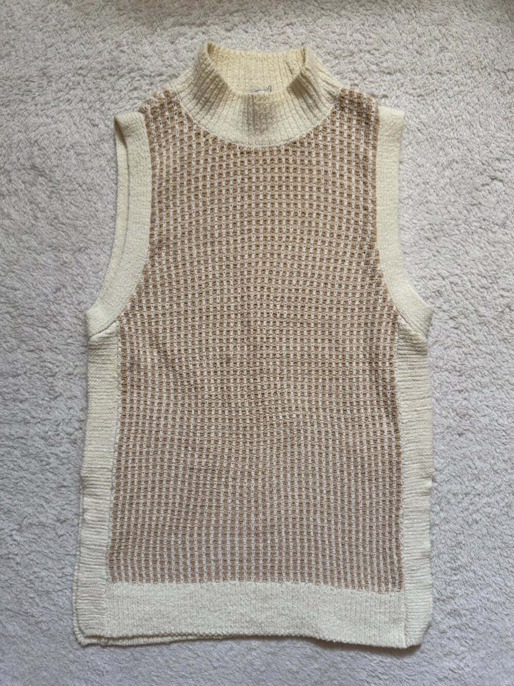 Club Monaco Sleeveless Mock Neck Sweater Vest